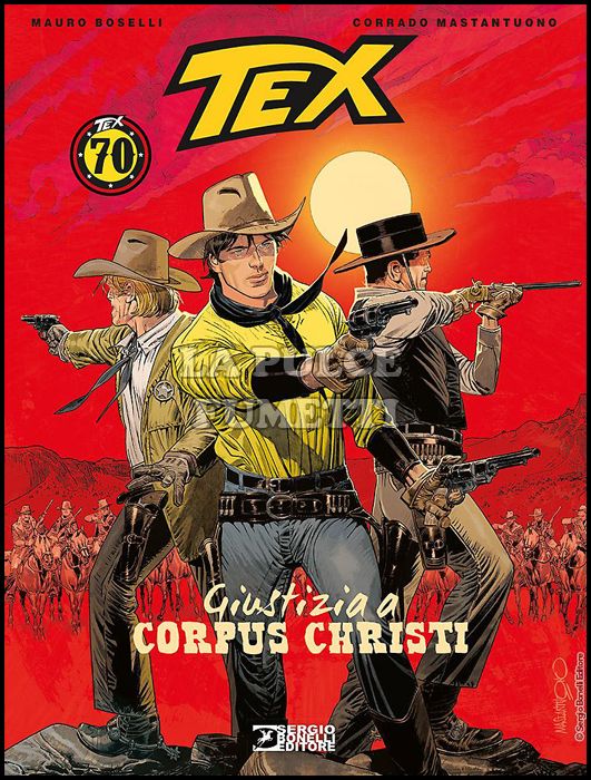 TEX STELLA D'ORO #    27 - TEX D'AUTORE ROMANZI A FUMETTI 7: GIUSTIZIA A CORPUS CHRISTI